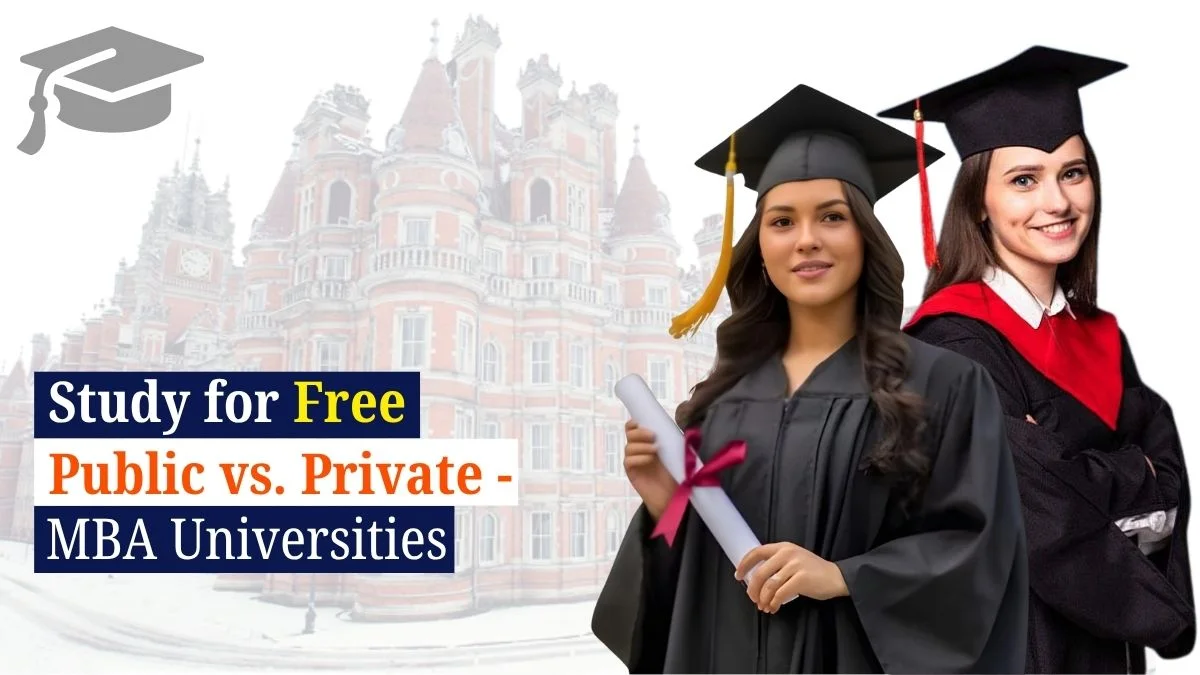 Study for Free Public vs. Private MBA Universities 4 Study for Free Public vs. Private MBA Universities